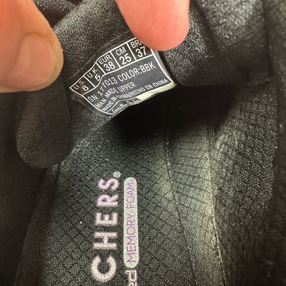 Skechers Street UNO Opalescent Colorful Ombré Overlay Upper MemoryFoam Sneaker 8 - Picture 14 of 16